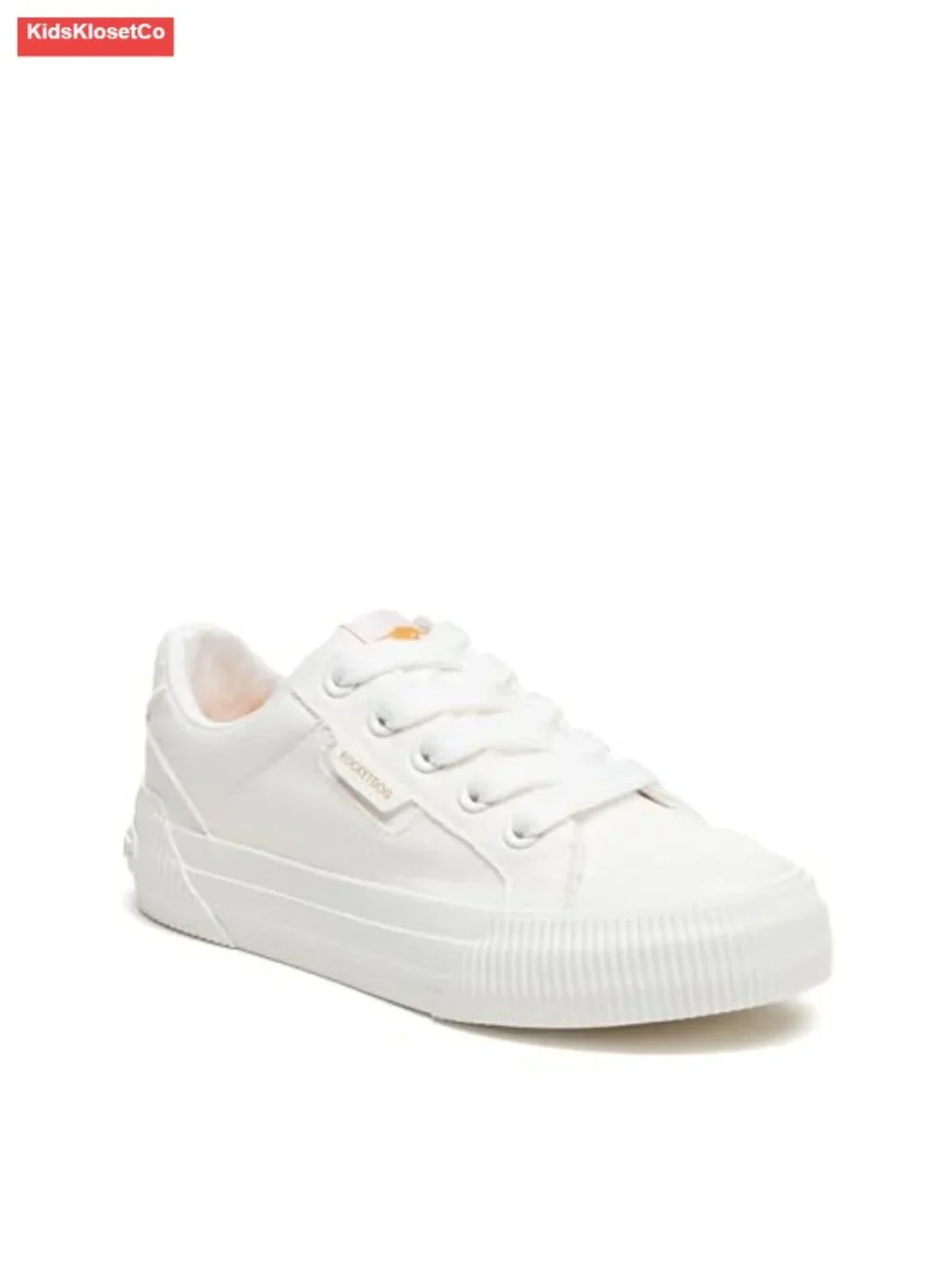 Girls Plush Foam Sneakers Cotton Lining Lace-Up Cushioned